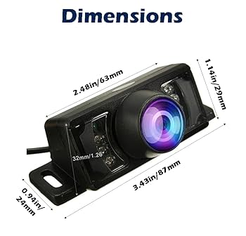 RDS UNIFOCUS 650 1000 照明２灯 ETSUMIカメラバック付 Amazon.com: Goodsby Backup HD Camera Rear View License Plate